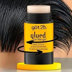 got2b glued on-the-go wax stick style your hair without the crunch, helps control frizz