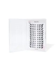 BLUETY Text Me Lashes - Girls Night? | 13mm Cats Eye Lash, Wispy Lashes, Natural Lashes, Invisible Band, Vegan, Cruelty Free, Reusable