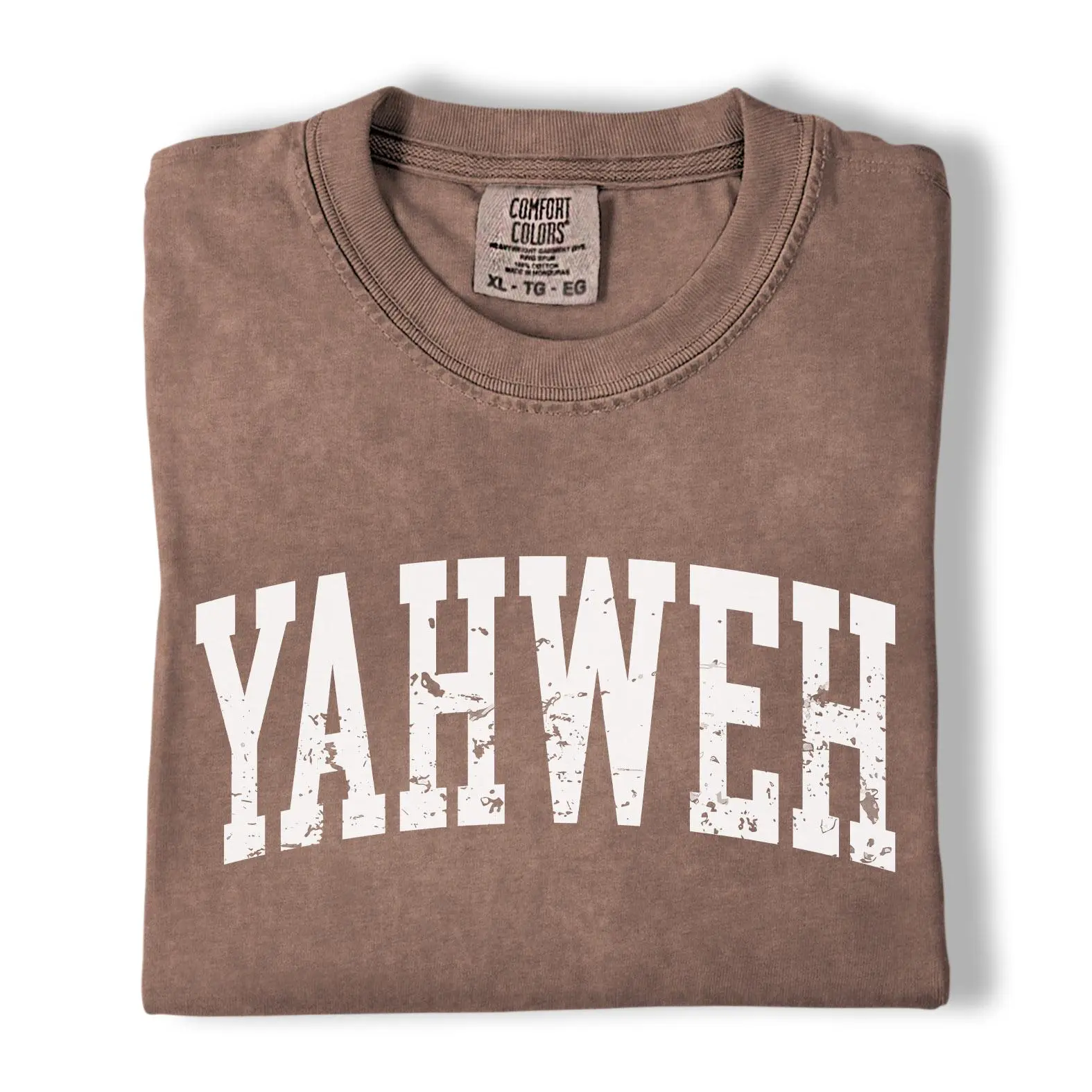 Comfort Colors Yahweh Shirt, Christian Shirt, Faith Based Graphic Tee, Gift for Christians