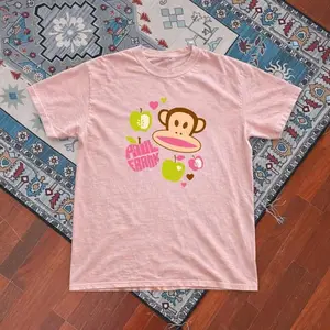 Paul frank Baby tee, Paul Frank Julius faces graphic tee, y2k Fashin, funny baby tee