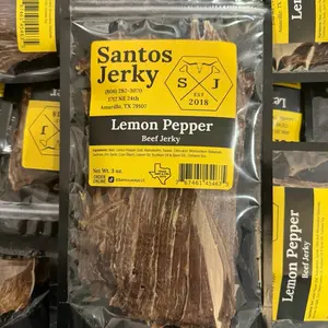 Santos Jerky Lemon Pepper Beef Jerky Santos Jerky Lemon Pepper Beef Jerky
