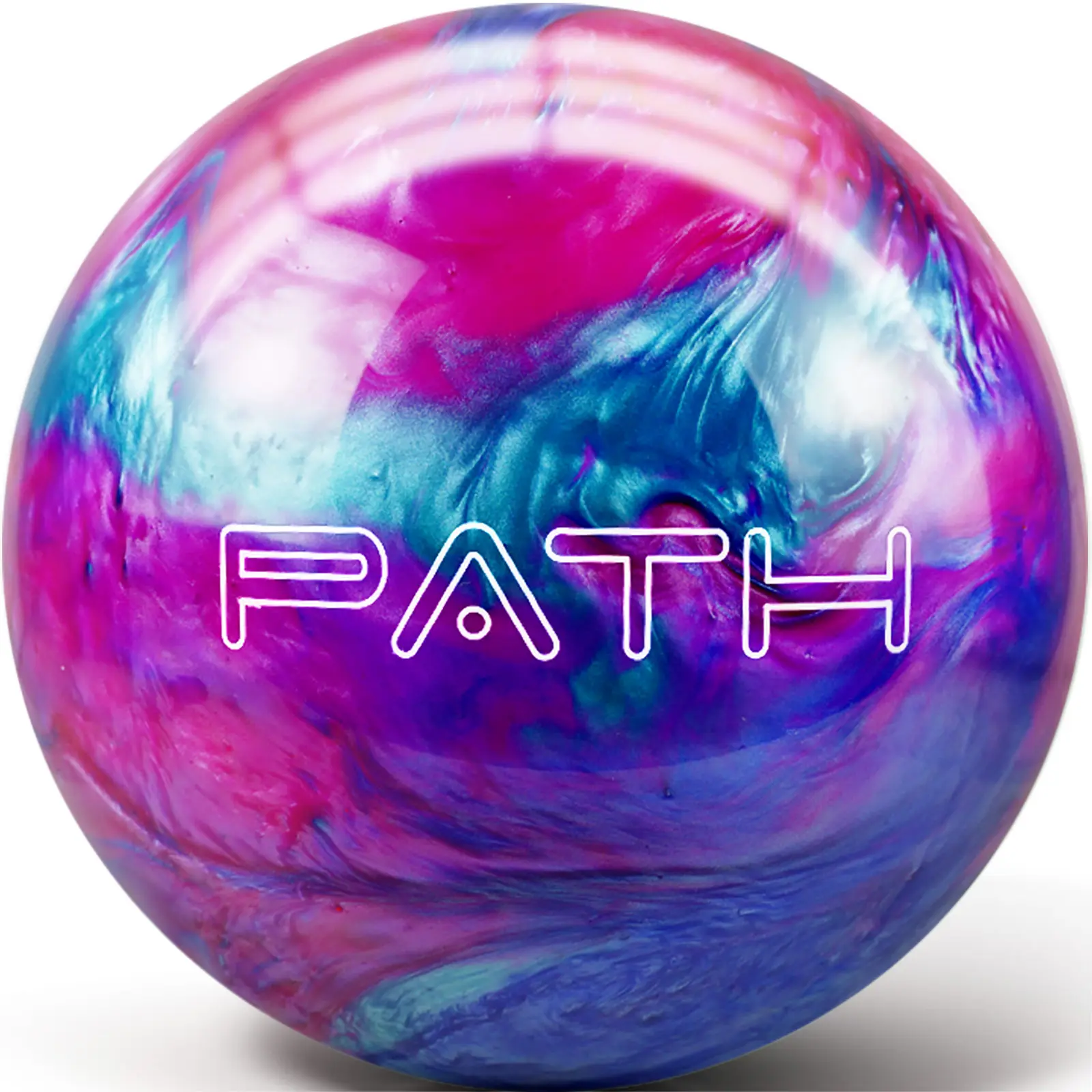 Pyramid Path Bowling Ball (Pink/Blue/Teal) Pyramid Path Bowling Ball (Pink/Blue/Teal)