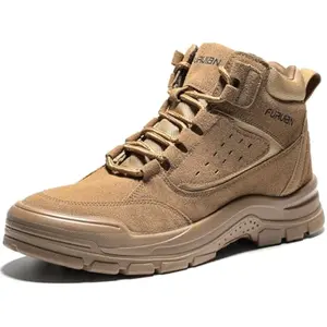 Steel Toe Boots for Men Women Comfortable Lightweight Work Boots for Men Slip Resistant High Top Steel Toe Safety Shoes Puncture Proof Indestructible Construction Shoes