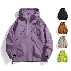 Unisex Outdoor Waterproof Jacket Windbreaker Coat Autumn Breathable Fishing Camping Windproof Jackets Men Women Clothing