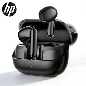 Hp True Wireless Bluetooth-compatible Earbuds, HD Microphone, Luxury Sound Quality, Ipx4 Waterproof, Semi-In-Ear, Compatible with iOS/android