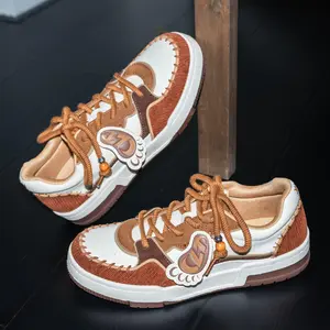 XUNBAI Cushion Low Top Shoes Women Men,Casual Comfortable Athletic Breathable Lightweight Sports Shoes,Non-Slip Sneakers for Gym Workout Running