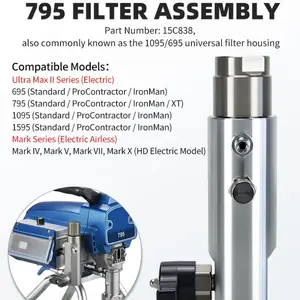 Filter Assembly, Essential Component for Efficient Filtration, Durable Design for Reliable Performance, Ideal for Various Applications