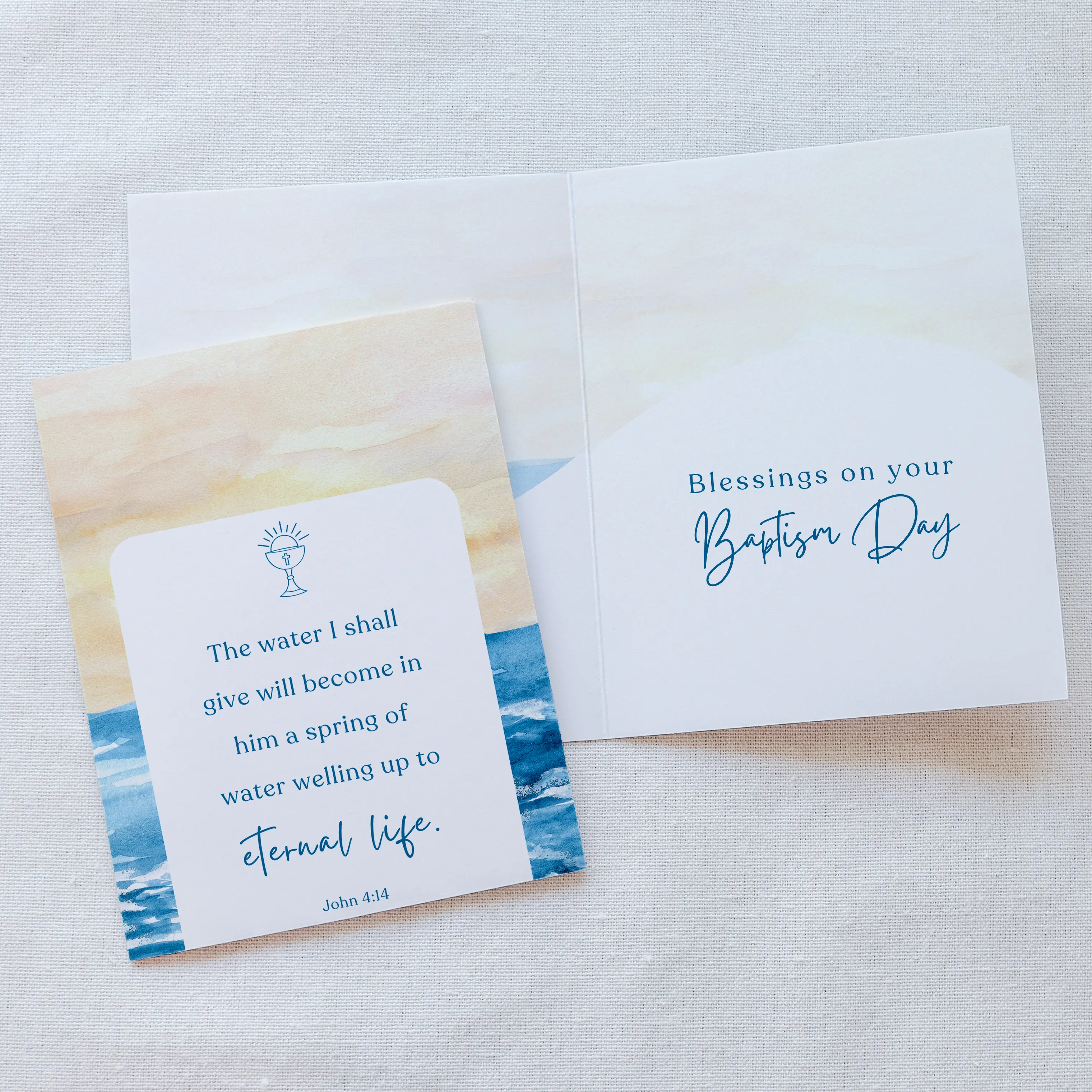Baptism Card - Eternal Life
