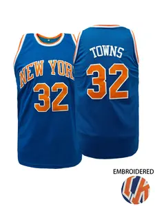 Retro Streetwear Embroidered New York 32 Jersey | Breathable Mesh Unisex Basketball Shirt | Perfect for Daily Wear & Parties