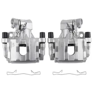2x Rear Disc Brake Caliper w/Bracket compatible for Ford EcoSport 2018-2022 All Trim Levels