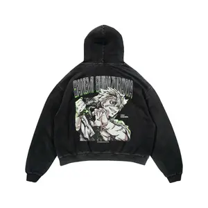 Sanemi Vintage Hoodie | Demon Slayer Anime Hoodie Graphic Streetwear Oversized Collector Gift, Gift For Fan Anime