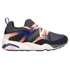 PUMA Mens Blaze Of Glory Psychedelics Lace Up Sneakers Shoes Casual - Black