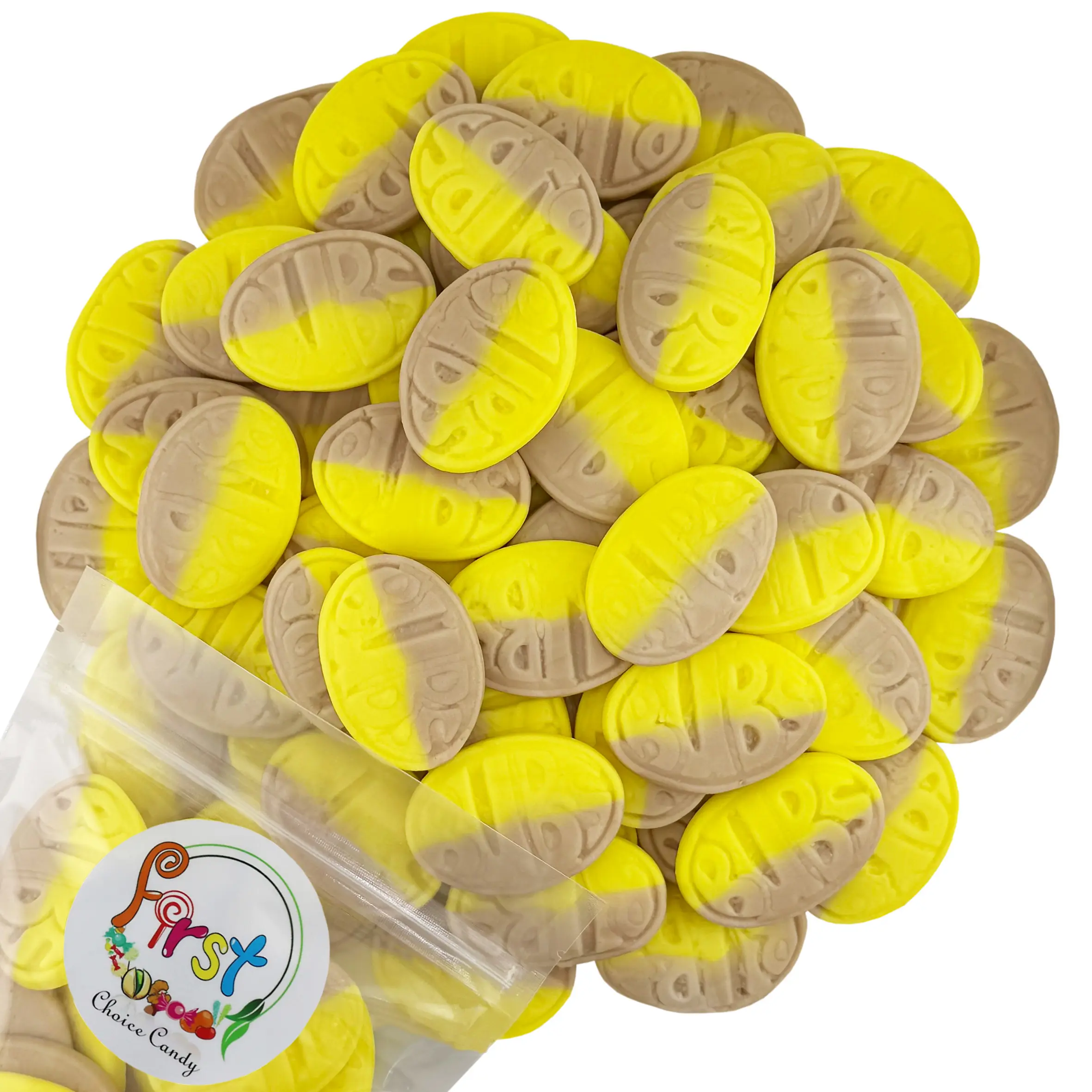 BUBS BANANA TOFFEE OVALS GUMMY