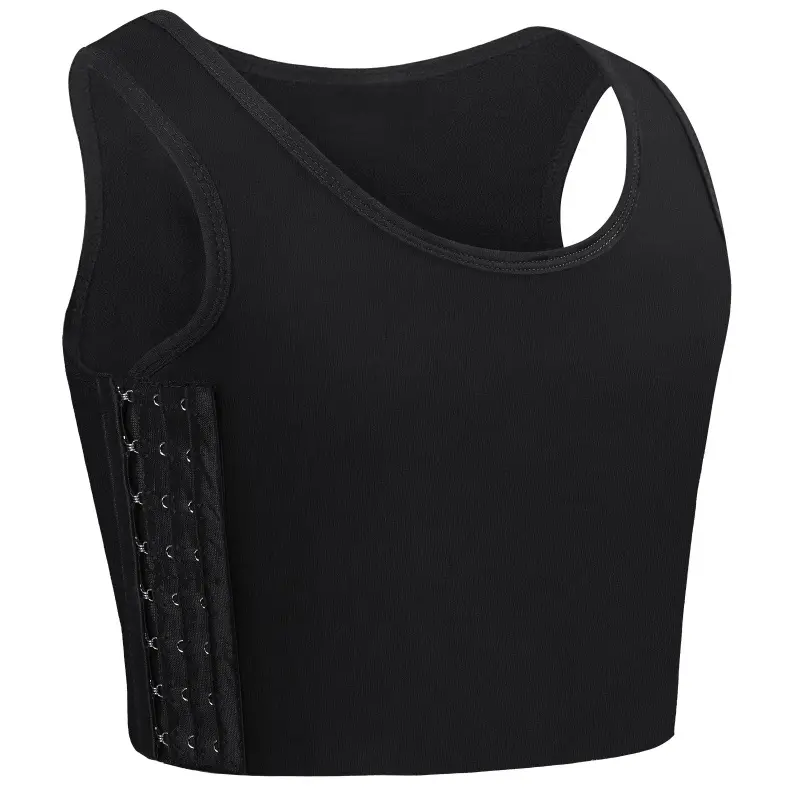 [VibeFit]CuteStreet Transgender FTM Chest Binder Adjustable Affordable Breathable and Strong Compression Tank Top Bra Binder