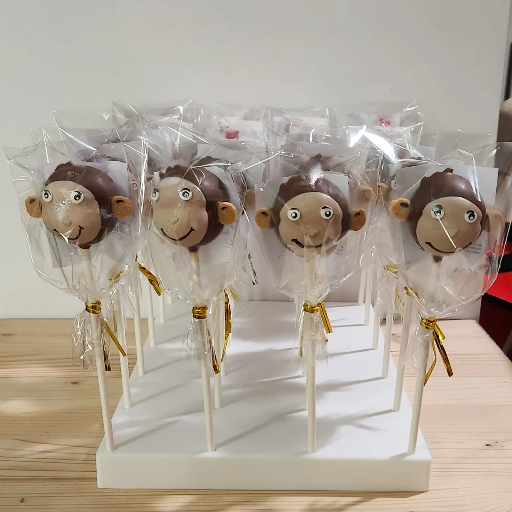 24 Hole Cake pop stand - Cake Pop Display - Treat display - Cake Pop drying rack - Displays 2 Dozen (24) Cake Pops Light Organiser