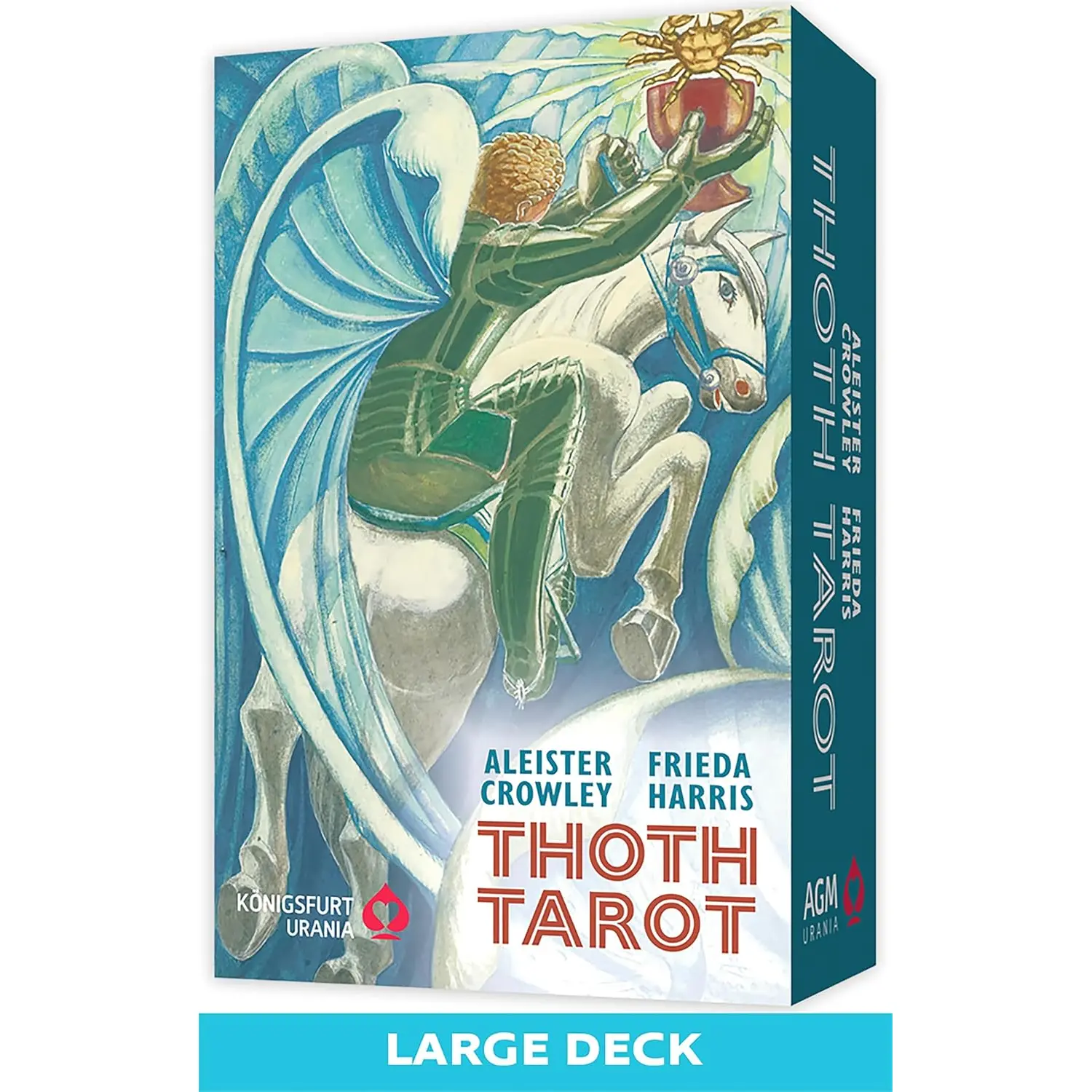 Thoth Tarot Deck by Aleister Crowley &amp; Frieda Harris — 78 Cards Thelemic Edition