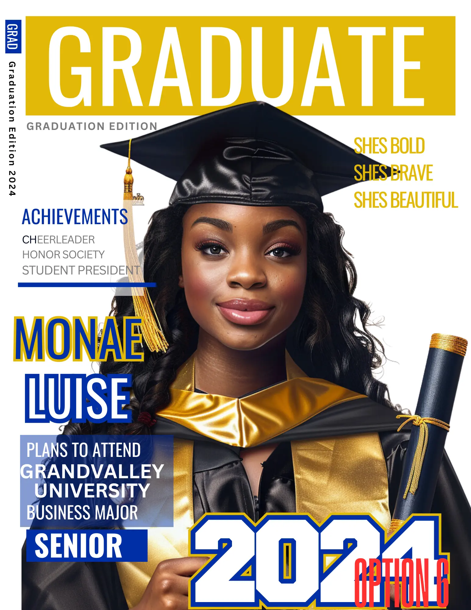 Graduate Magazine - Print Edition with High-Quality Design and Professional Style