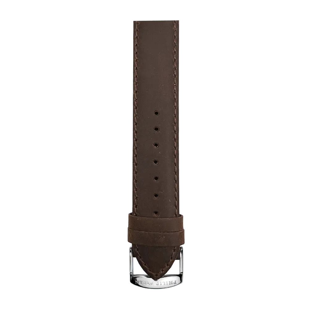 Chocolate Calf Stitch Strap - Model 2-CSCH