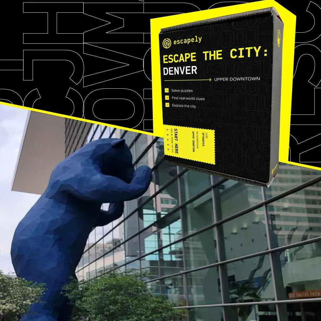 Outdoor Escape Room - Denver - Upper Downtown - Find Clues & Solve Puzzles - Escapely