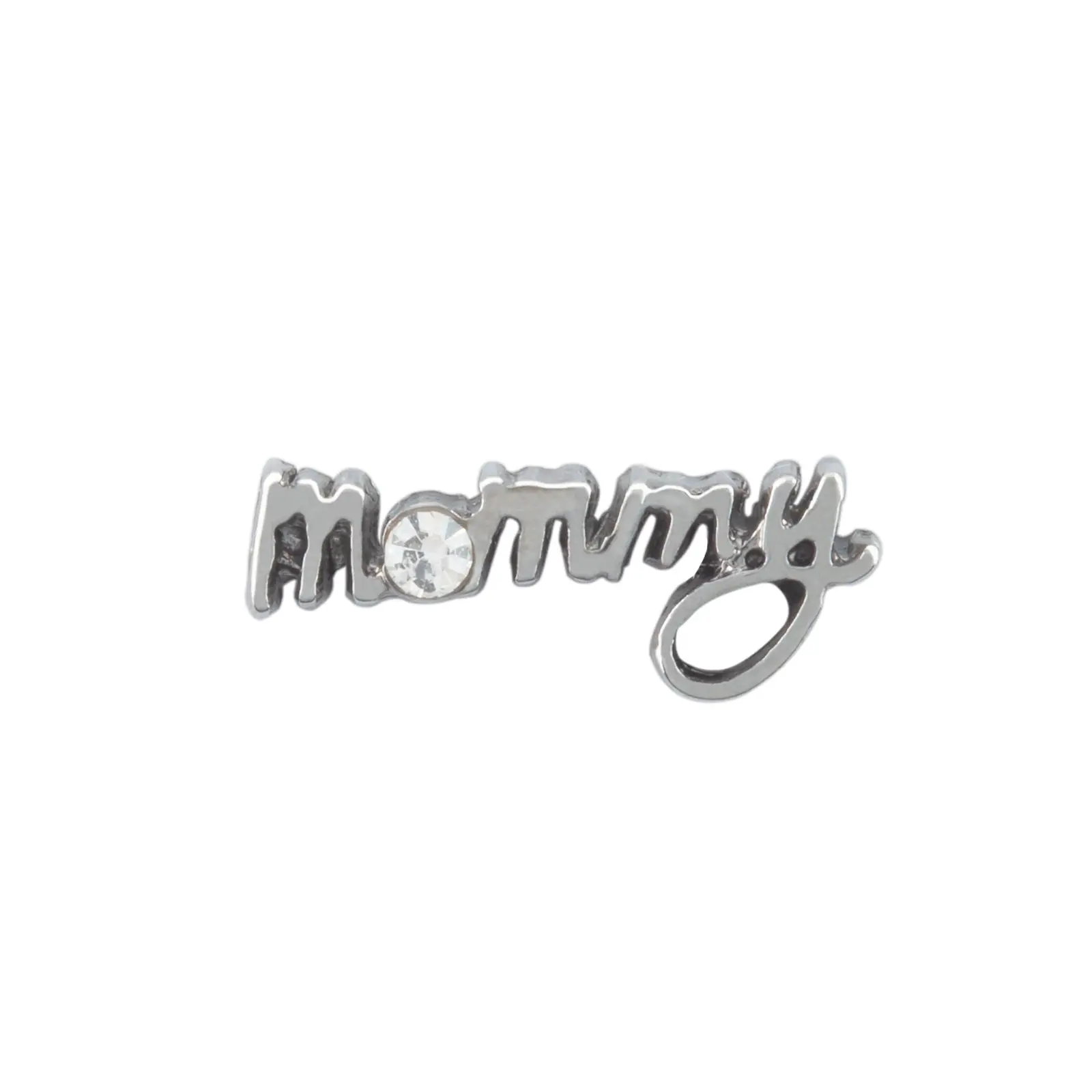Silver Mommy Charm