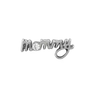 Silver Mommy Charm