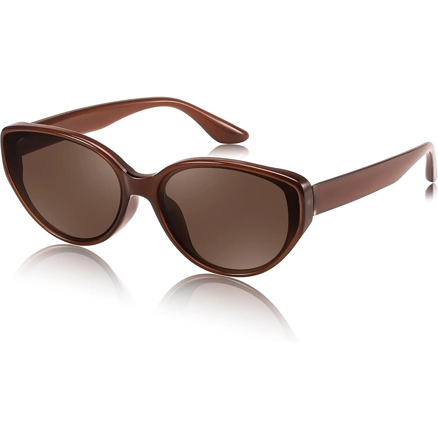 EyeconicFinds Oval Cat Eye Sunglasses for Women Vintage 90s Y2K Style Trendy Cute Sun Glasses B0228 EyeconicFinds Oval Cat Eye Sunglasses for Women Vintage 90s Y2K Style Trendy Cute Sun Glasses B0228