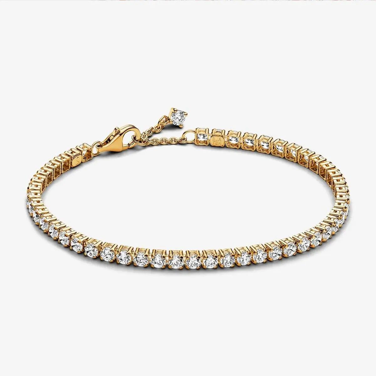 Sparkling Tennis Bracelet for Women Jewelry Trendy Stack Bangle