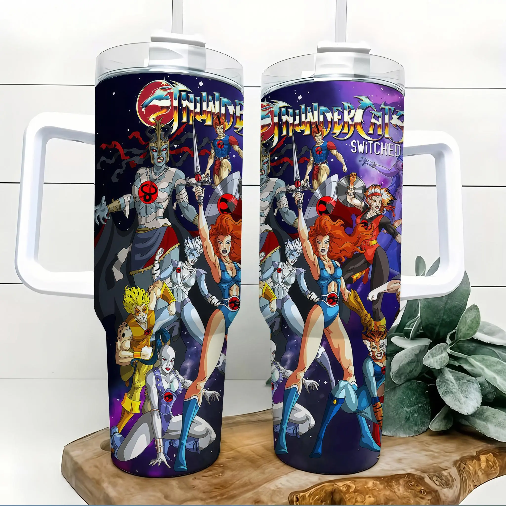 40oz Second-Generation White Cup