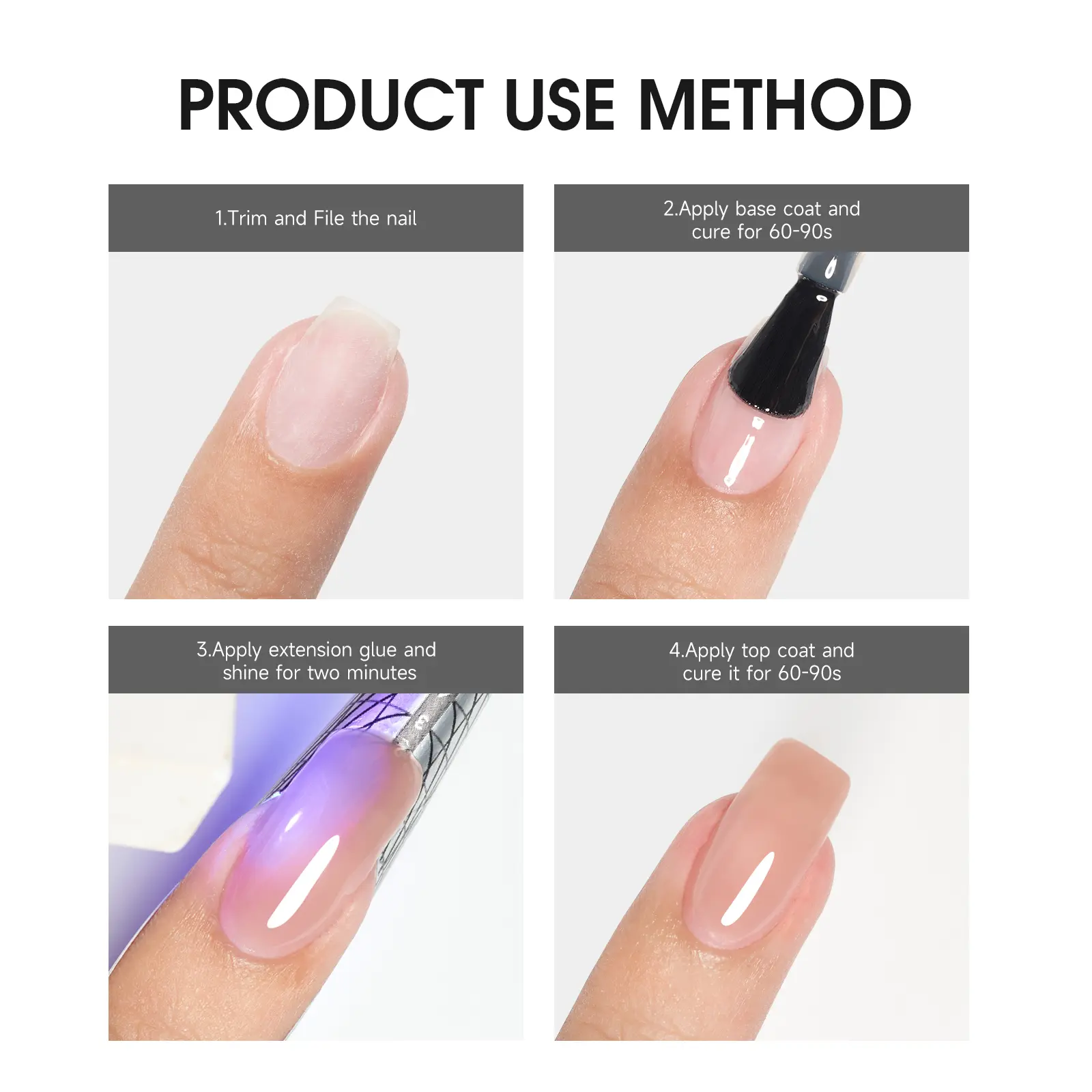 TRICOLOR FISH 35g Jelly Nude Pink Building Gel - Perfect for Nail Extensions & Natural Look Easy Application, Long-Lasting Shine TRICOLOR FISH 35g Jelly Nude Pink Building Gel - Perfect for Nail Extensions & Natural Look Easy Application, Long-Lasting Shine