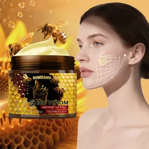 Natural Bee Venom Face Cream, Moisturizing Skincare, Reduces Fine Lines and Elasticity, Tightens Skin, Soothes Damaged Barrier