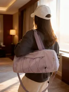 Autumn Winter New Fashion Casual Versatile Sports Gym Bag, Dry Wet Separation Swimming Bag, Handheld Short Trip Travel Bag, Large Capacity Waterproof Luggage Bag, Outdoor Fitness Bag