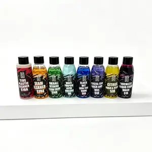 8-Piece Car Care Kit - Complete Wash, Clean & Protect Sample Set for Home Detailing