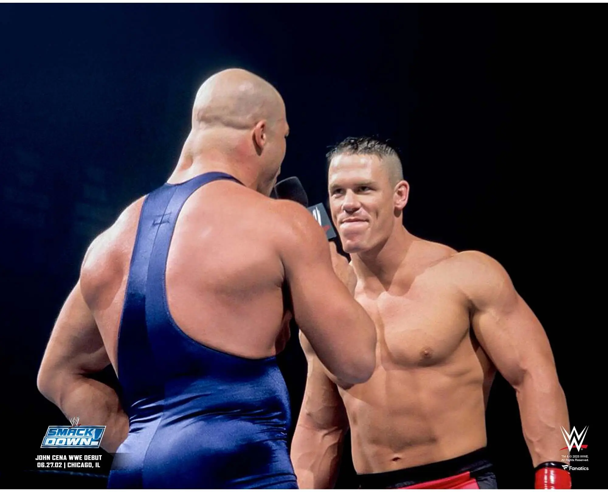 John Cena WWE Unsigned In-Ring WWE Debut Photograph - Wrestling Memorabilia