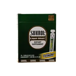 Su-krol Liqui-Shot Vitamin Supplement - Fortified with B Vitamins for Energy & Focus - Natural Liquid Shots for Memory & Concentration Support - Healthcare