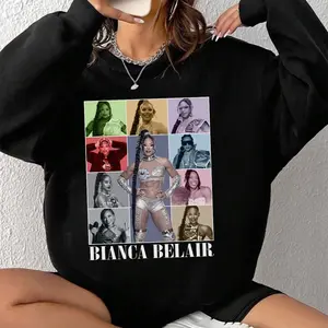 Bianca Eras Tour Sweatshirt, Belair Women Wrestling Fan TShirt Hoodie