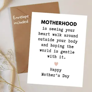 Cute Mother’s Day Card, Adorable Mom Greeting, Sweet Sentimental Mom Card, Heartfelt Gift