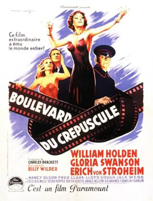 Sunset Boulevard Movie Poster Print (11 x 17)