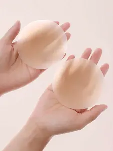 reusable silicone nipple pads, ultra-thin seamless silicone nipple cap.Invisible Nipple Covers for Wedding & Party Dresses