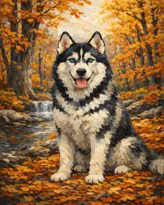 Woodland Husky