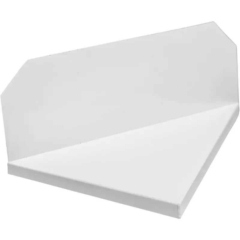 Extreme Rain Gutter Diverter Right Flow 45 Degree Aluminum Splash Guard Alternative 2 Screws White