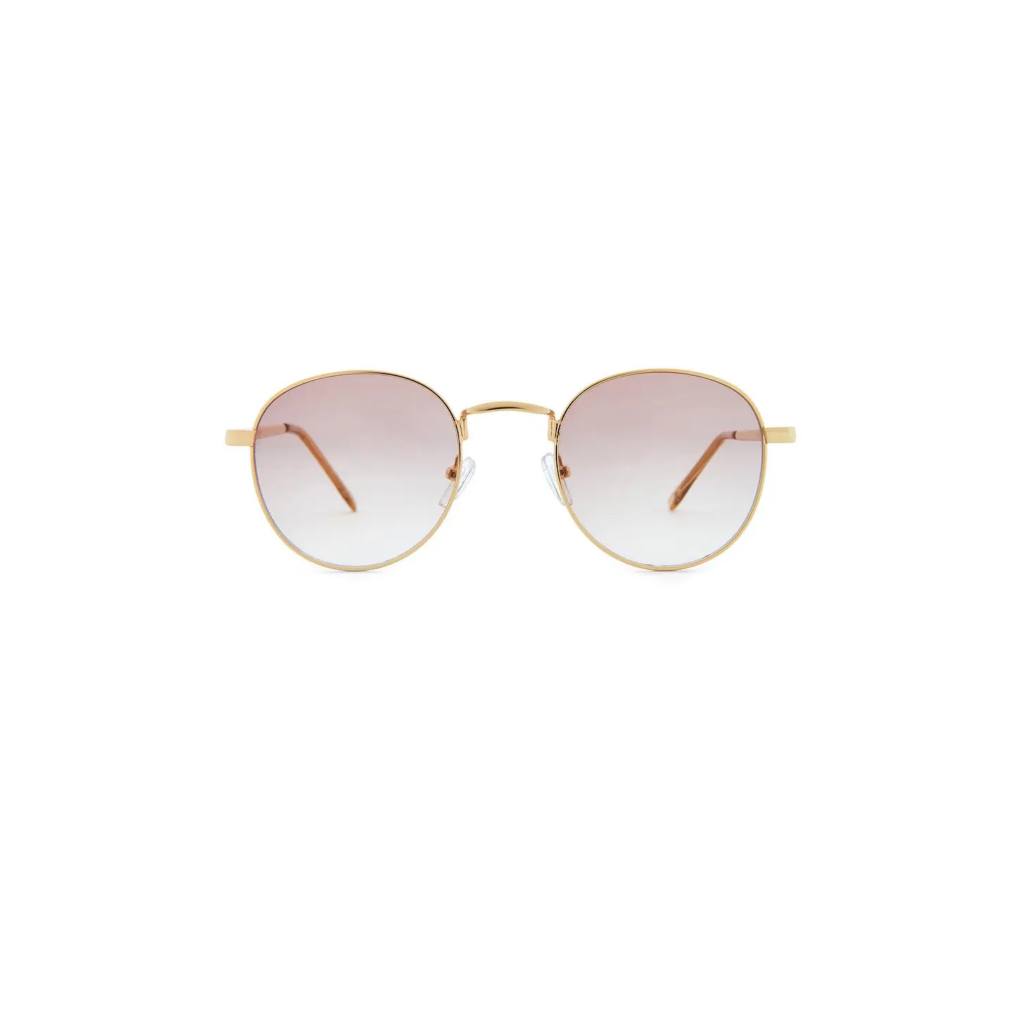 AIRE Rising Sunglasses in Gold Tan & Brown Gradient
