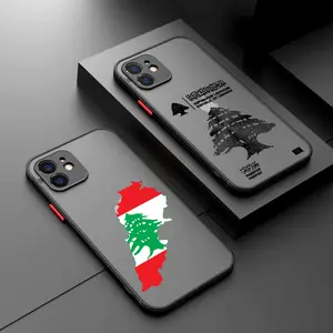 Lebanon Passport Phone Cases For iPhone 17 16 15 14 13 12 11 Promax Pro Air Plus Back Shockproof Cover Protection Gifts For Christmas Halloween Birthday