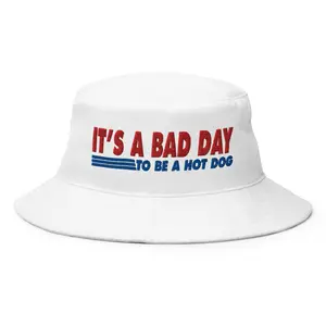 It's a Bad Day to Be a Hot Dog | Casual, Funny, Trendy, and Stylish Summer Bucket Hat