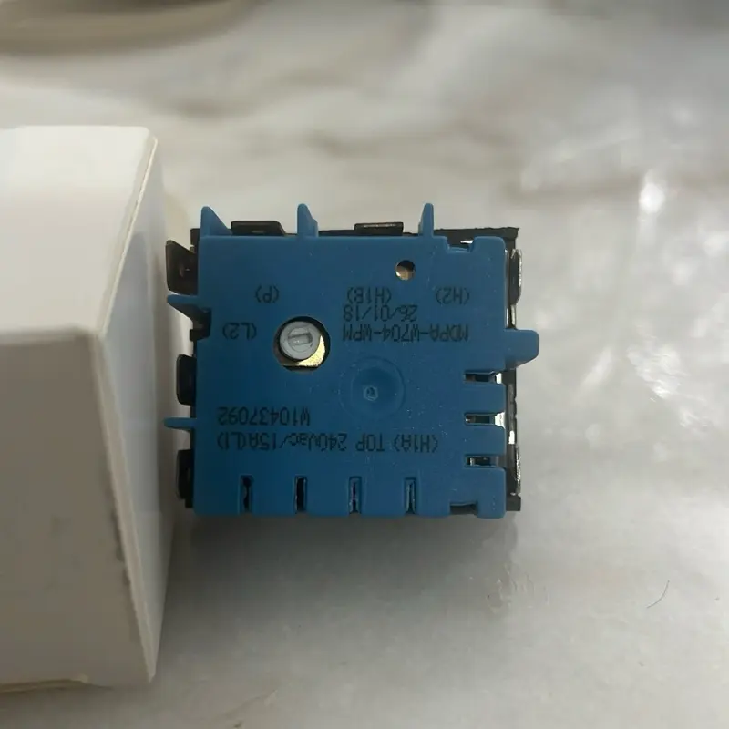 Kenmore Amana Original OEM Infinite Control Switch, Model A1, Part No. 86313711-A, Stackable, Compact Fit, Rounded Corners, 1 Pcs
