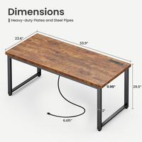 55 x 24 Rustic Brown