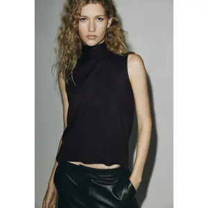 H&M Scarf-detail turtleneck top