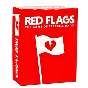 Red Flags Party Game - The Funny Game of Terrible Dates for Casual Game Nights
