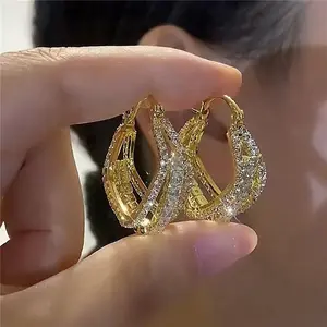 Square Geometric Earrings