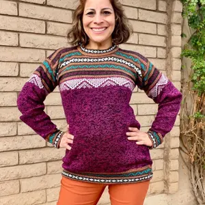 Suéter Peruano $35 Artesanal Made  Mexico Lightweight & Easy to Style for Everyday Wear