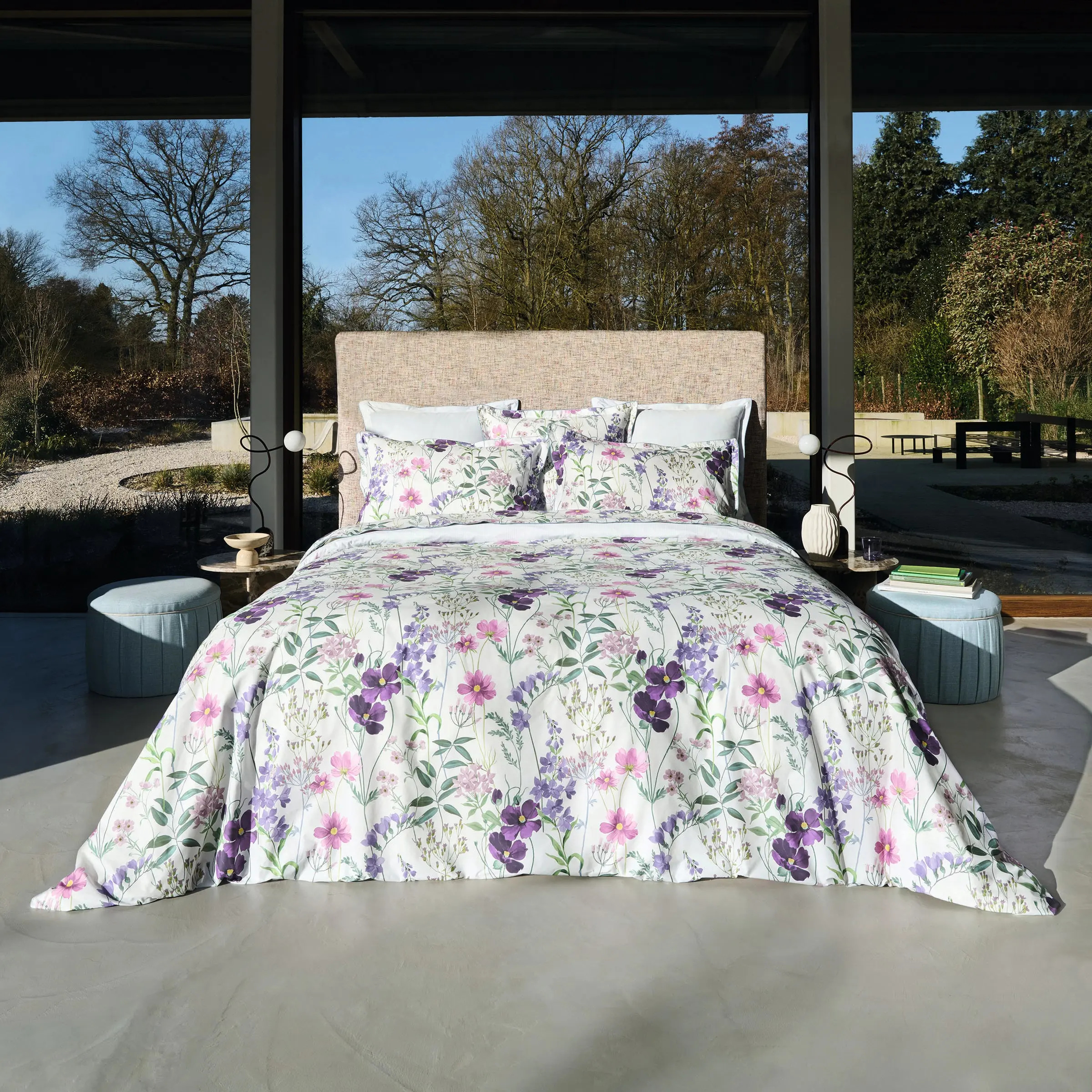 Éphémère 100% Organic Cotton Percale Duvet Cover